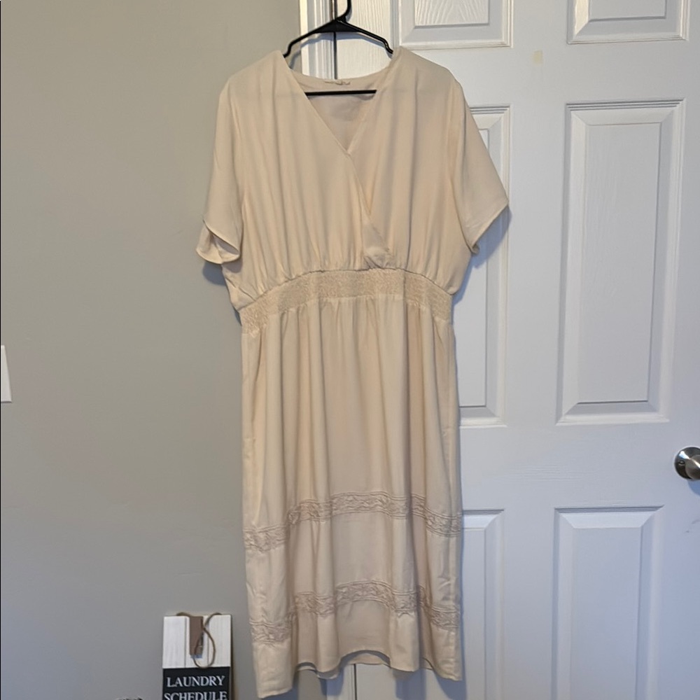 Elegant Cream Dress